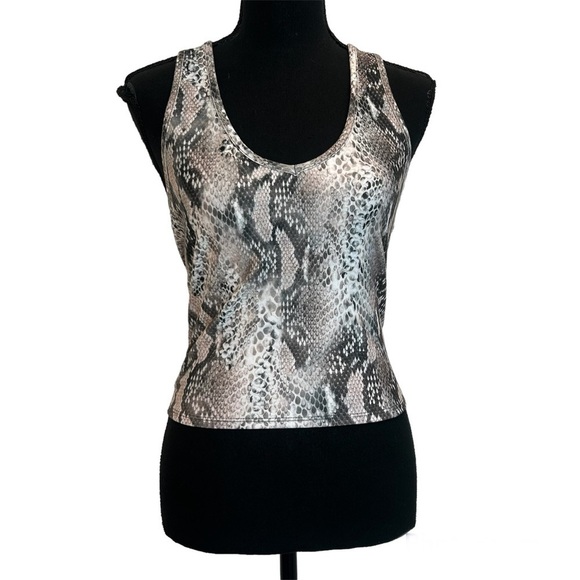 EVOLUTION and Creation animal snake print tank top size L - Picture 1 of 9